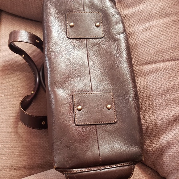 Vintage Marc Jacobs Leather Chocolate Brown Patti - Picture 3 of 5